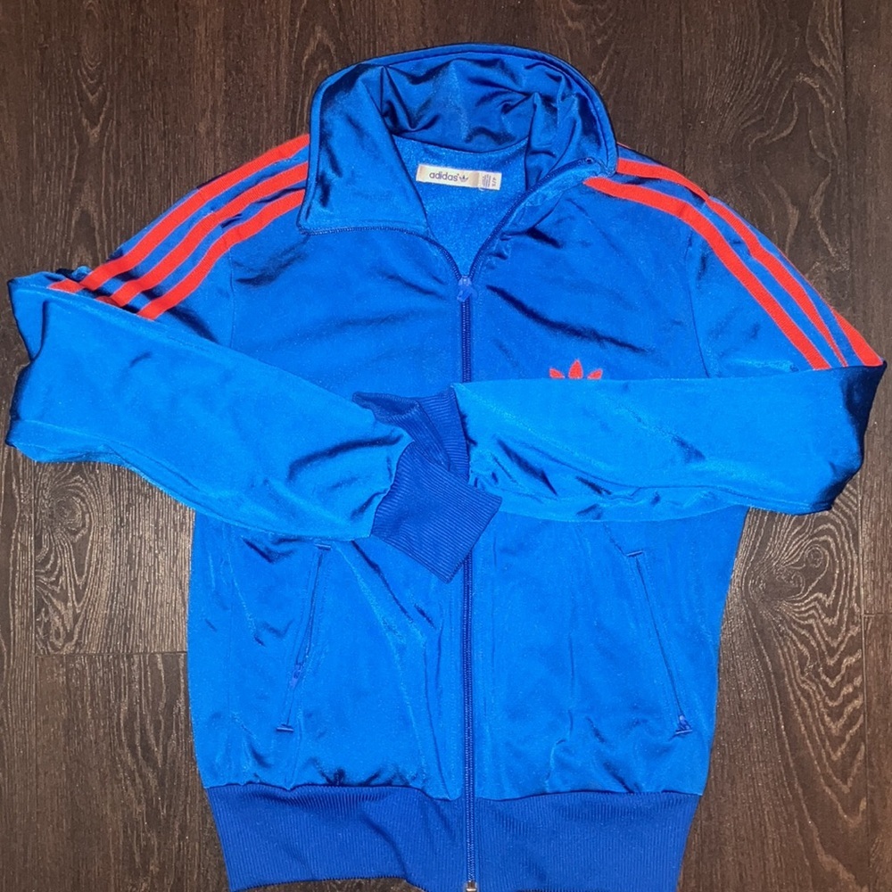Adidas original firebird blue & red track jacket​ - Picture 9 of 13
